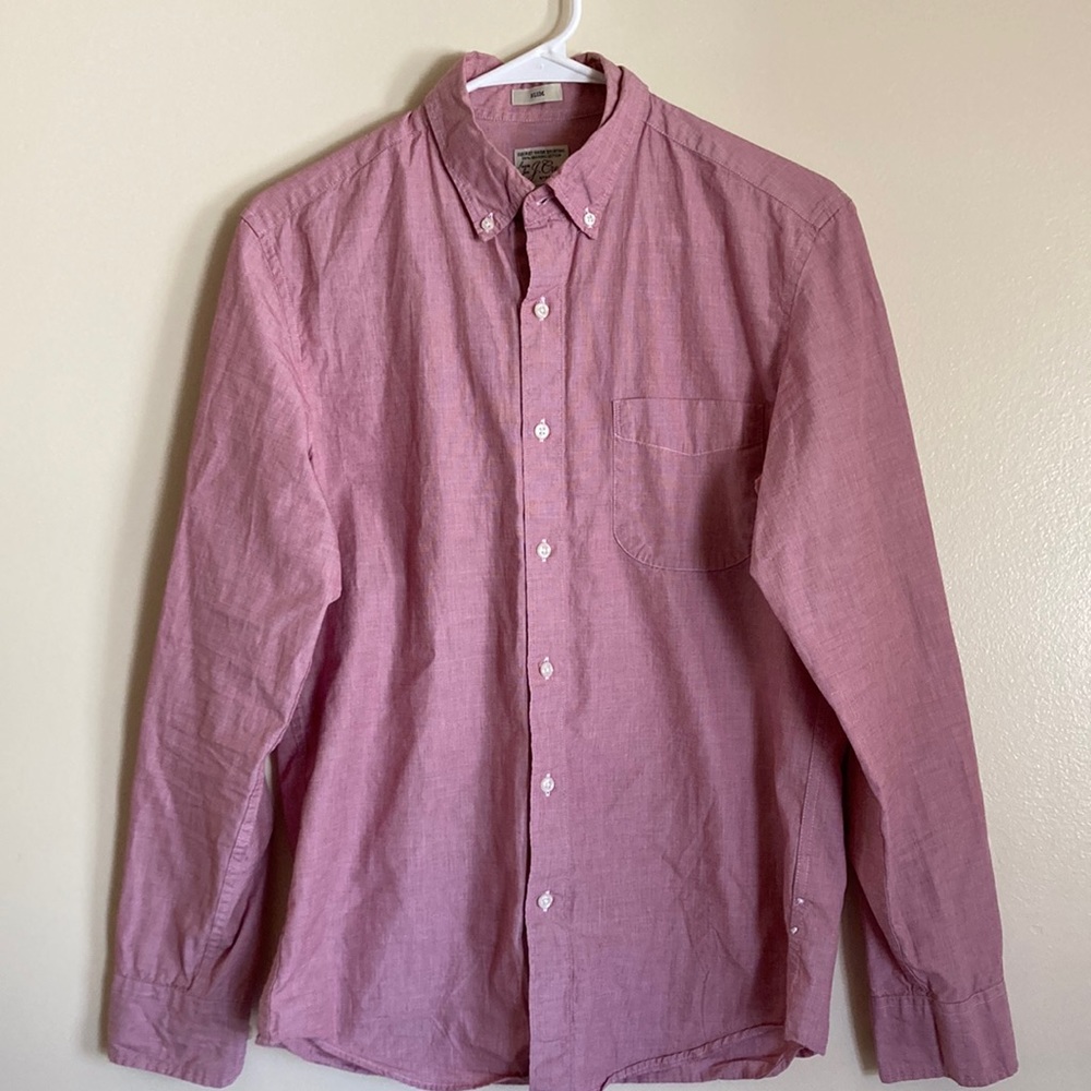 J Crew slim fit button down dress shirt